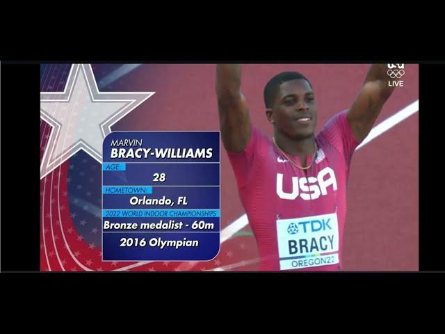 Marvin Bracy wins (10.05) heat 1. World Championships 2022