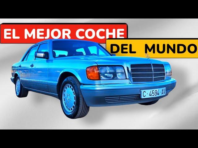 Por esto el Mercedes W126 es el MEJOR COCHE DEL MUNDO.