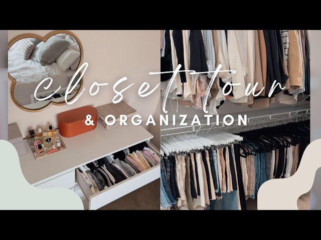 CLOSET TOUR 2024: Capsule Wardrobe & Organization