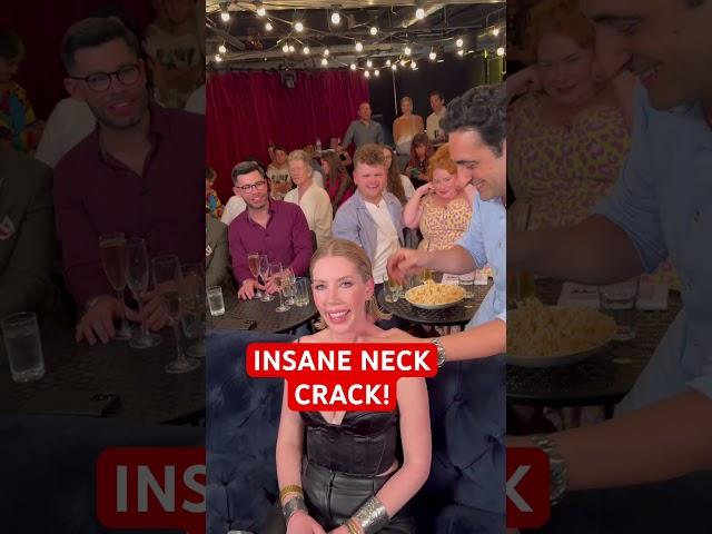 INCREDIBLY LOUD AND SATISFYING NECK CRACK! #osteopath #satisfying #asmr #chiropractic