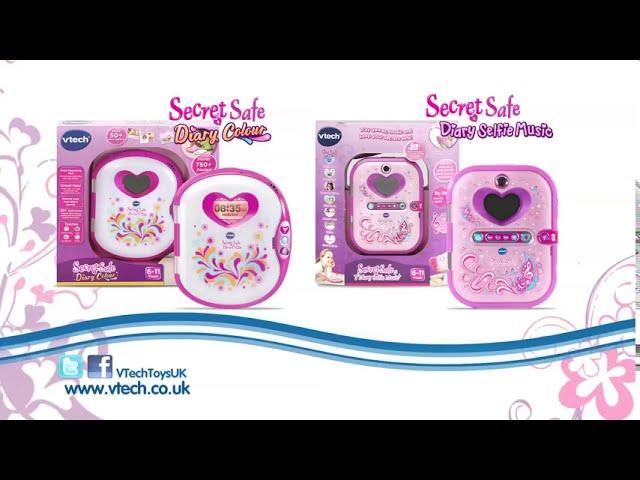 Secret Safe Diary Colour & Selfie VTech TV Voiceover
