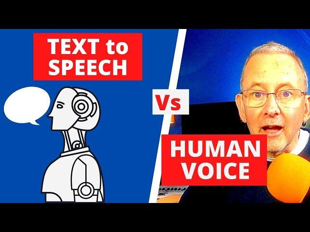 TEXT to SPEECH VoiceOver Vs HUMAN Voice Actor