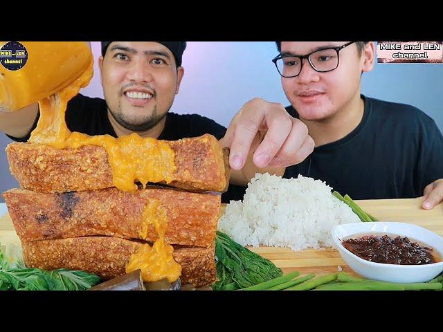 CRISPY PORK BELLY KARE KARE | FILIPINO FOOD | MUKBANG PHILIPPINES