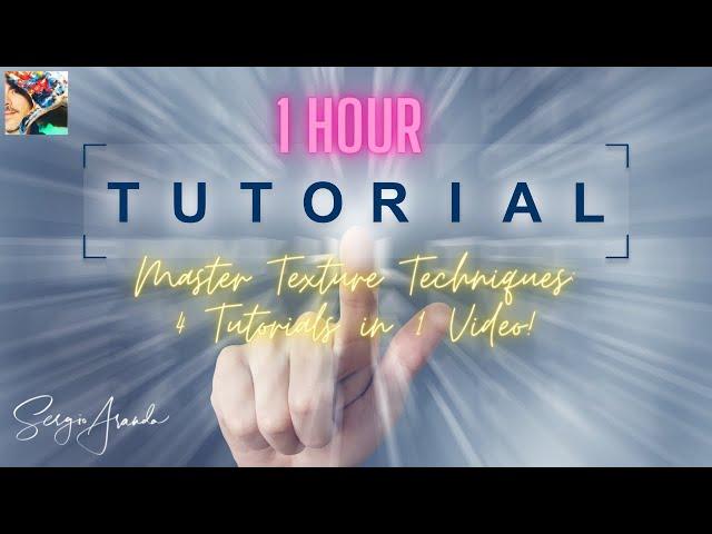 Mastering Texture: Unlock Your Creativity with Multi-Painting 1 hour Art Tutorial