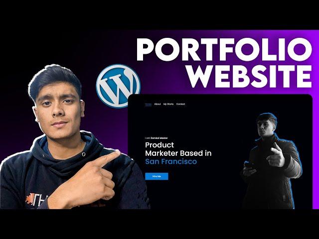 How to Make a Portfolio Website in 2025? (Full WordPress Tutorial)