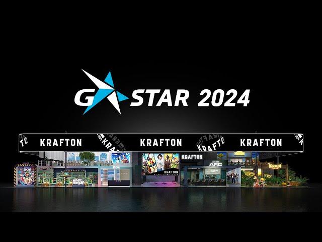 G-STAR 2024 KRAFTON Booth Highlights #inZOI #PUBG #DinkumTogether #HiFiRush