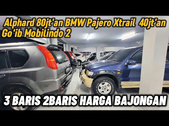 Super Kandas 3 Baris buat mudik BMW Pajero Alphard Xtrail 40jt'an