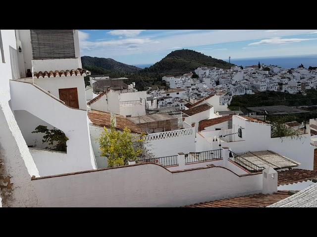 Views over the village of Frigiliana in Southern Spain