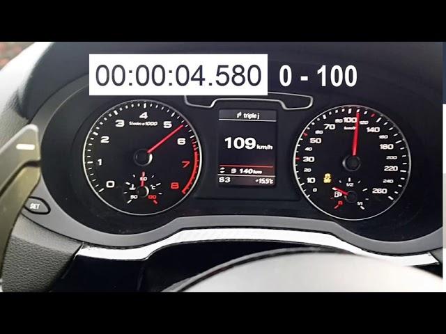 AUDI Q3 STAGE 2+ K04 TURBO 0-100 LAUNCH CONTROL