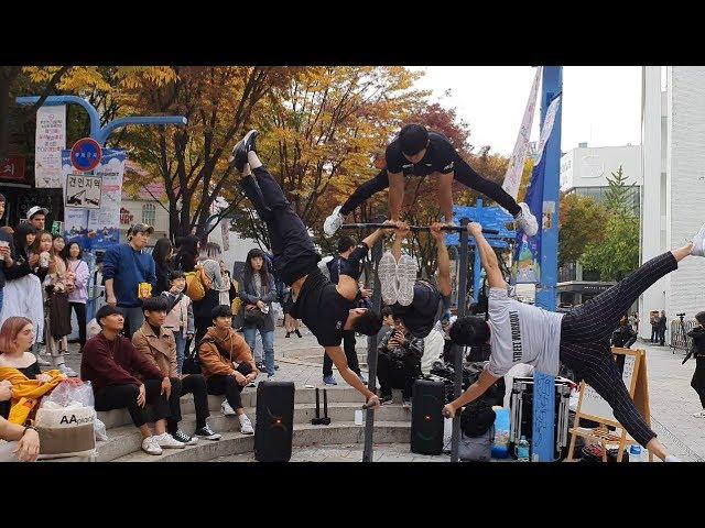 맨몸운동 초고수들이 길거리에서 운동했더니 일반인들 반응ㄷㄷㄷ (Streetworkout in Korea /People Reacting To Street Workout)