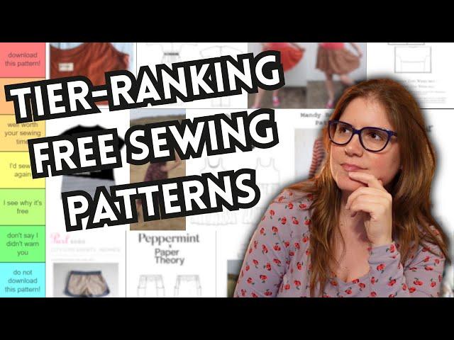 Every Free Sewing Pattern I've Made!