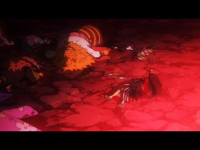 Luffy Meets Kin'emon On The Roof of Onigashima ┃ One Piece Episode 1015 (English Subtitles)