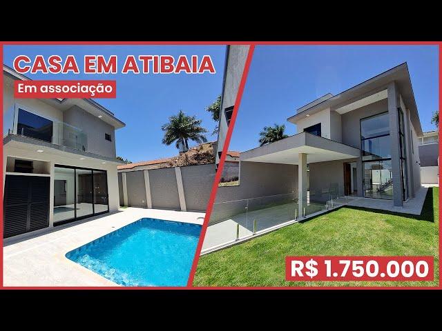 CASA EM ASSOCIAÇÃO EM ATIBAIA | ACEITA FINANCIAMENTO BANCARIO - HEITOR NETO