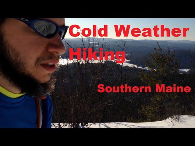 Cold Weather Winter Hiking Southern Maine