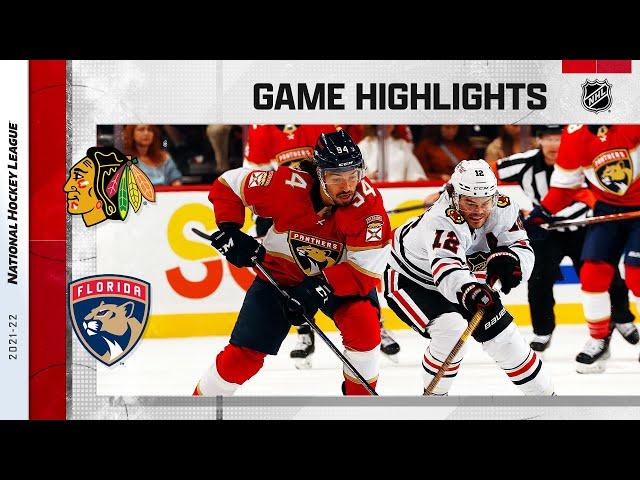 Blackhawks @ Panthers 3/31 | NHL Highlights 2022