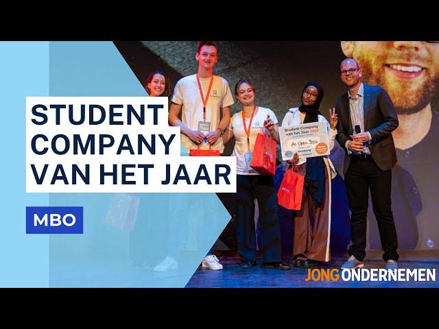 Student Company van het jaar 2023 MBO - Jong Ondernemen