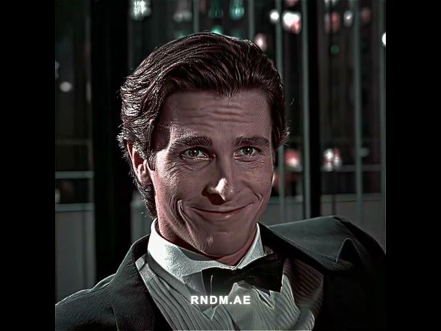 Patrick Bateman (4k) edit | Government Hooked - Lady Gaga