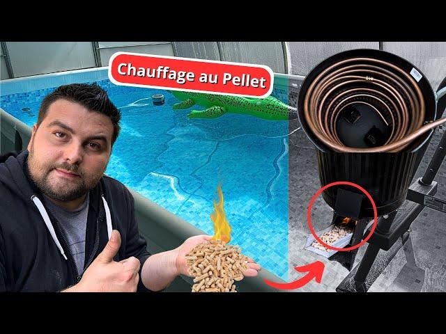 Comment Chauffer sa piscine aux Granulés de bois