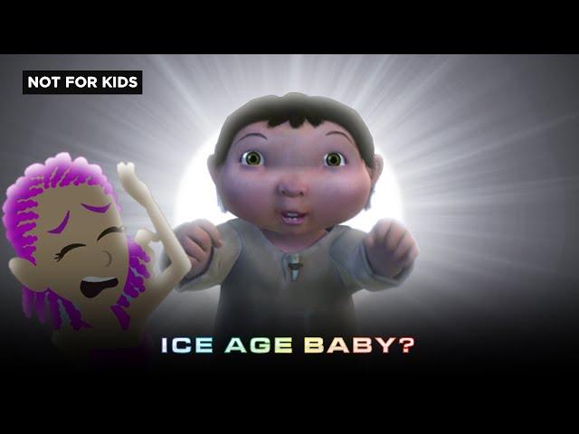 Violy Gets Scared by Ice Age Baby