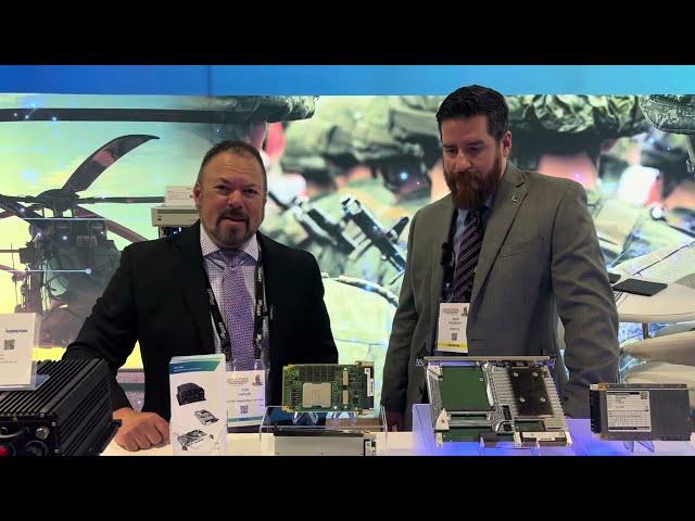 New SOSA aligned rugged military processor from Kontron at AUSA 2024