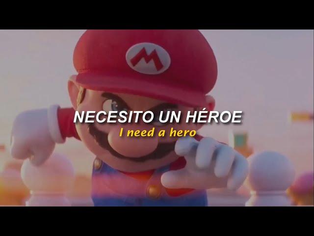 La canción de Mario Entrenando | Holding out for a Hero - Super Mario Bros Movie // Sub Español