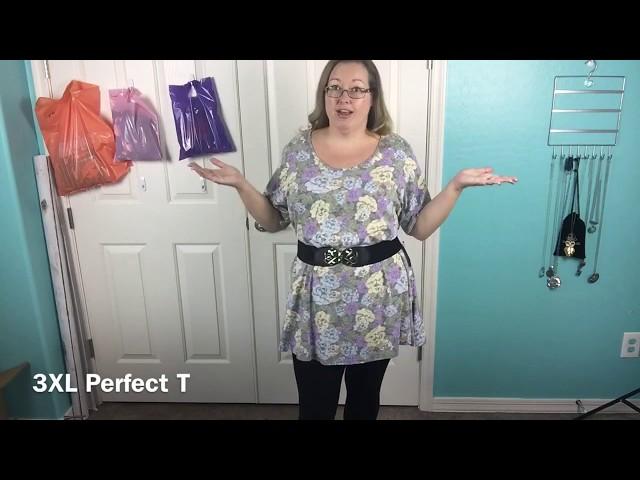 LuLaRoe Perfect T sizing on me