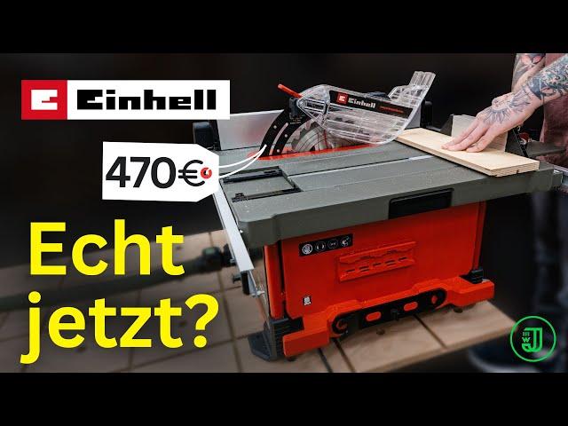 Eine PROFI TISCHKREISSÄGE für 470 EURO?  Diese EINHELL Säge ist wirklich... | Jonas Winkler