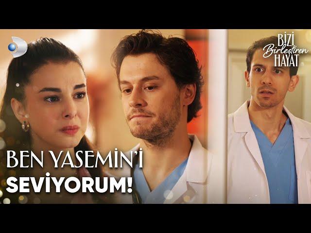 Burak, Yasemin'e olan aşkını herkese söyledi! - Bizi Birleştiren Hayat 16. Bölüm