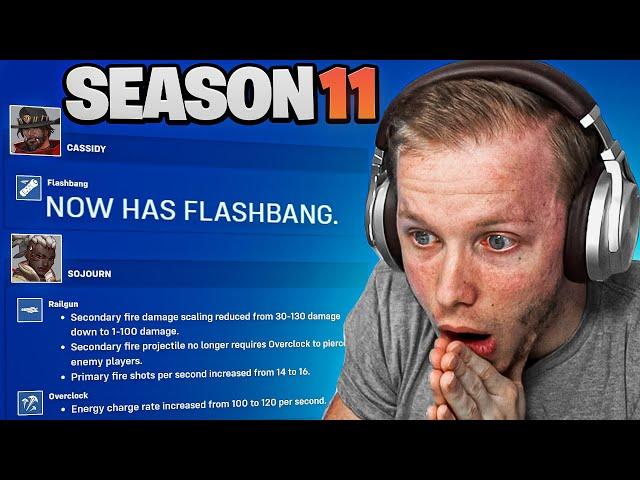 SEASON 11 Patch Notes Are CRAZY... | Overwatch 2 Season 11 Patch Notes