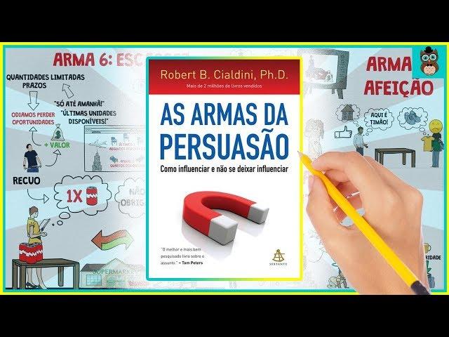 AS ARMAS DA PERSUASÃO | Robert Cialdini | Resumo Animado do Livro