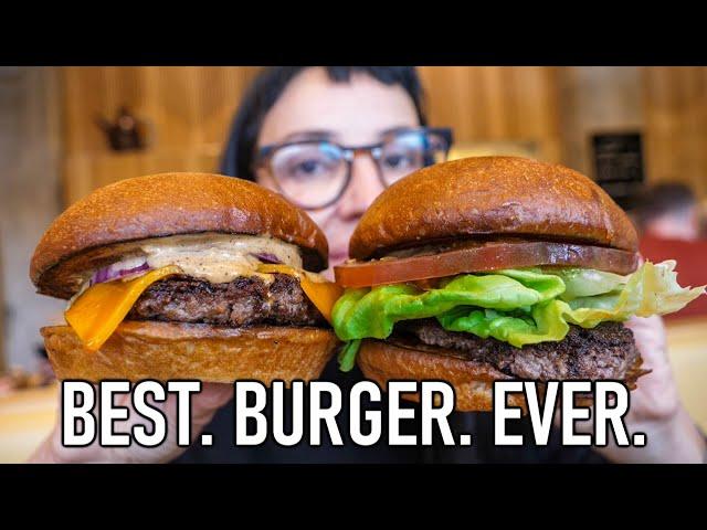 The BEST RESTAURANT BURGER in the world. 