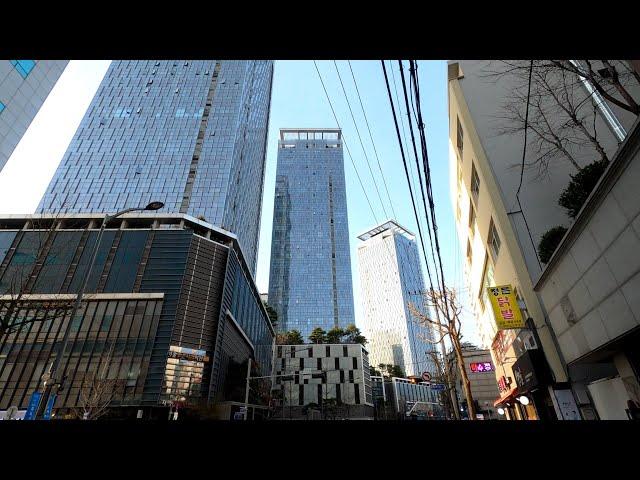 [4K] Korea, Walk on Muk dong at Seoul, 서울 묵동거리