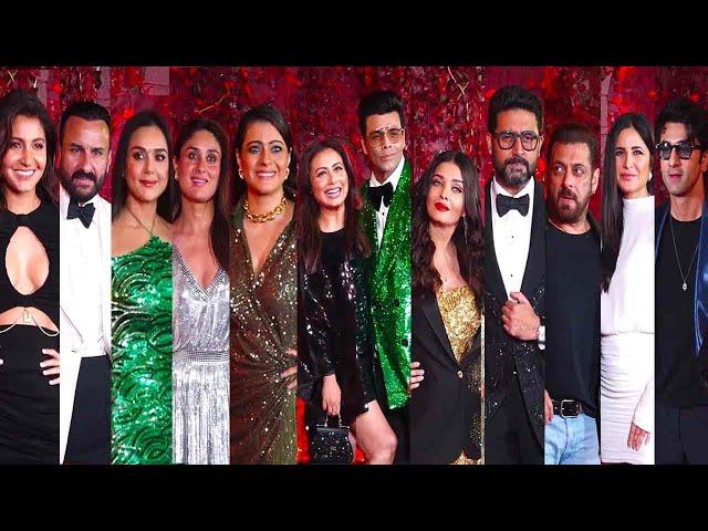 Karan's Ginormous 50th Birthday Celebration | Complete | Salman,Aish-Abhi,Kat,Ranbir,Kajol,Rani,Bebo