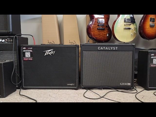 Peavey Vypyr X2 and Line 6 Catalyst 60 112 High Gain in Drop A