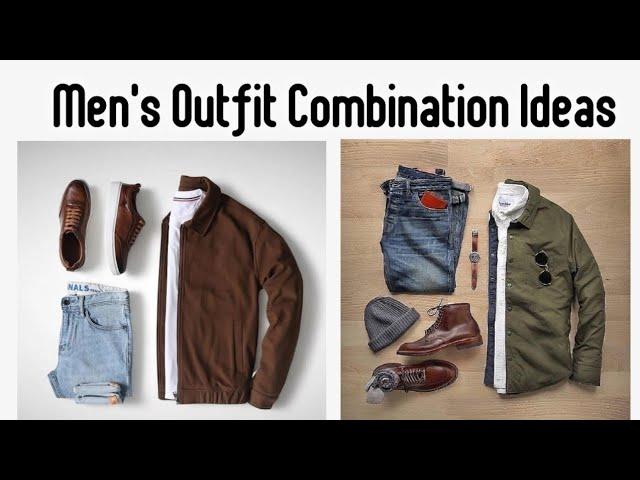 Men's Outfit Combination Ideas | @TheOutfitGuider #mensfashion #combination #wear #outfitideas