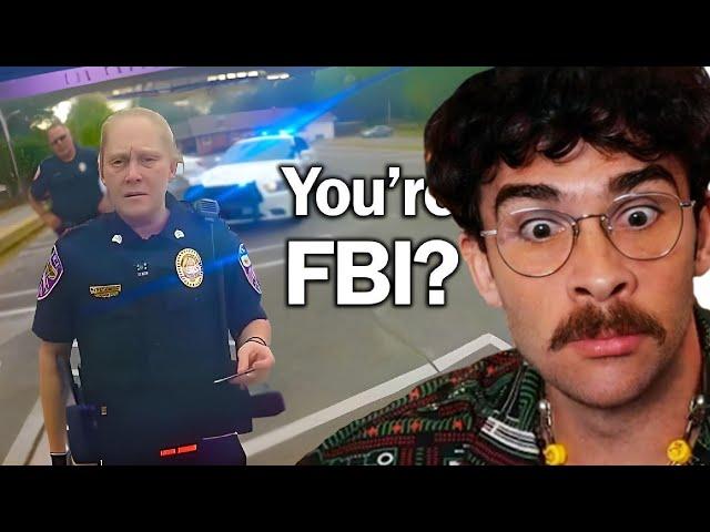 When Stupid Cops Arrest FBI Agents | Hasanabi reacts to True Crime