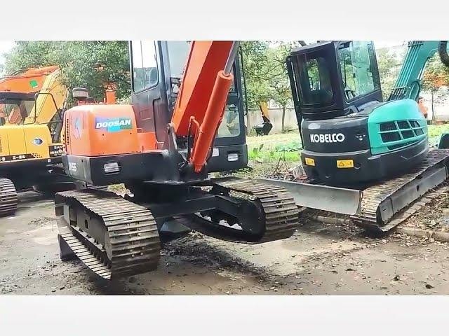 Korea 5 5 Ton Used Crawler Excavator Doosan Dh55 Construction Small Equipment