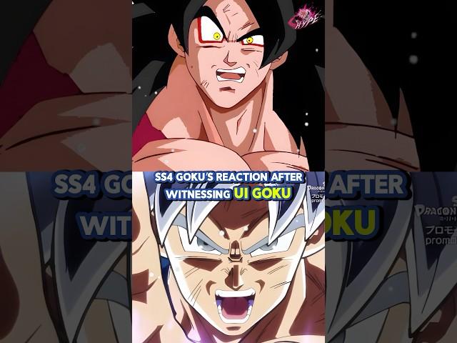 What was Super Saiyan 4 Goku’s reaction to Ultra Instinct?!