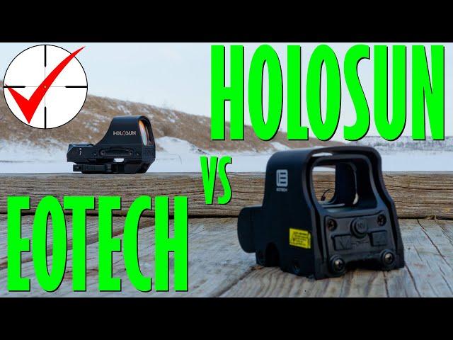 Holosun HS510C vs EOTech EXPS3 (with Night Vision)