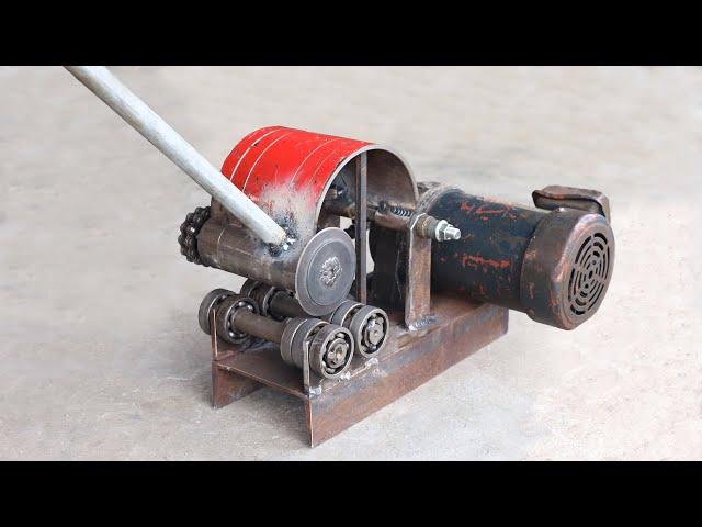 Make your work easier with DIY Pipe Cutting Machine