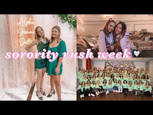 REALISTIC sorority rush week | Indiana University | Sarah Hunter