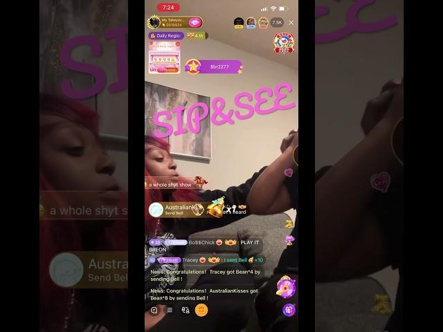 BREON EXPOSES HIM & 21 $3x VIDEO  #bigo #bigolive