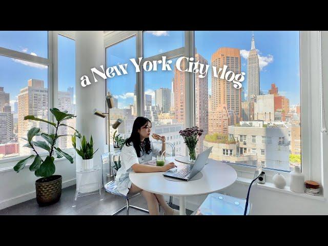 Living in NYC | New apartment decor, exploring the city & a short getaway!