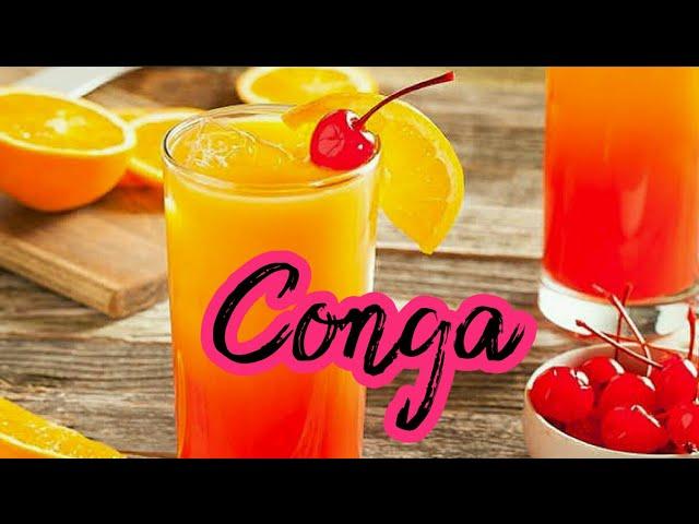 Cómo Preparar Conga  Coctelería Básica  |   Bebidas y Tragos