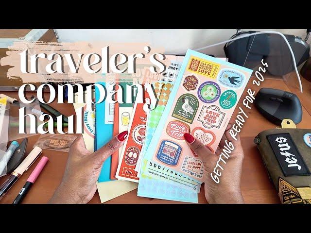 Traveler's Company Haul | Prepping for 2025