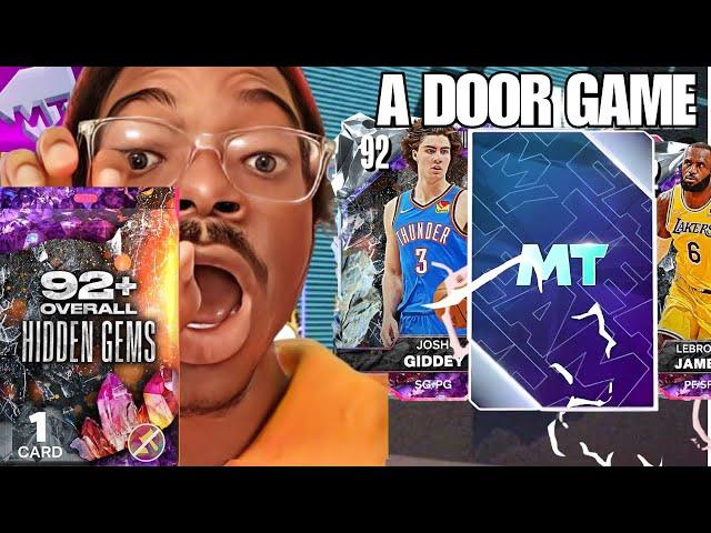 OPENING THE *FREE* SHOWDOWN HIDDEN GEM PACK DIAMOND IN NBA2K25 MyTEAM