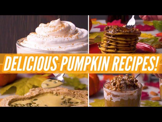 Delicious Pumpkin Recipes!