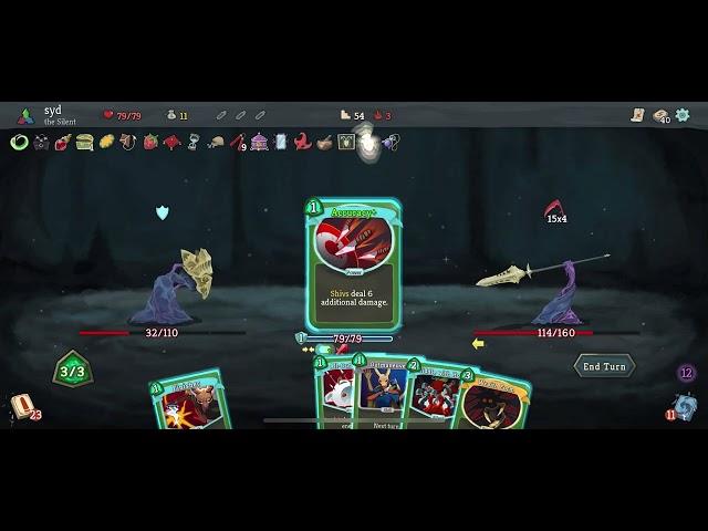Slay the Spire — The Silent vs Spire Shield & Spear