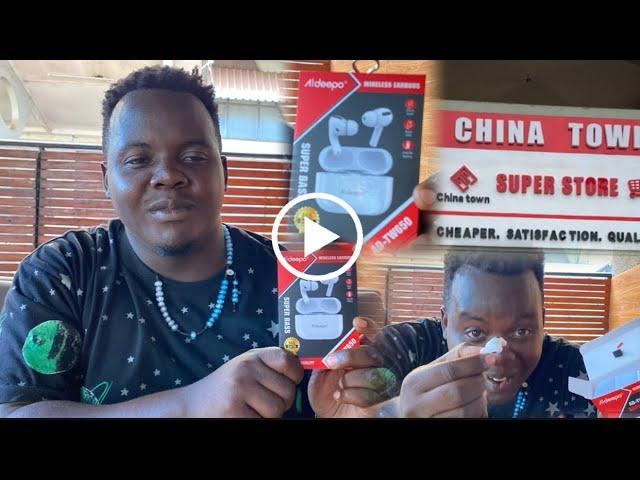 Unbelievable!! Unboxing Air Pods bought from China Town at 32000 uganda Shillings, Let’s Test & See