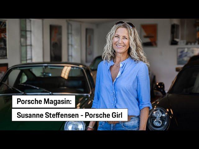 Porsche Girl: Lever efter sloganet 'Get out and drive' med sin særlige Porsche-samling